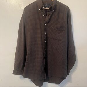 Ralph Lauren Blaire Men's Cotton Button-Down Dress Shirt